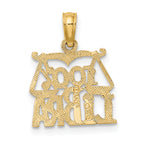 10K 100% LIBRA Zodiac Charm