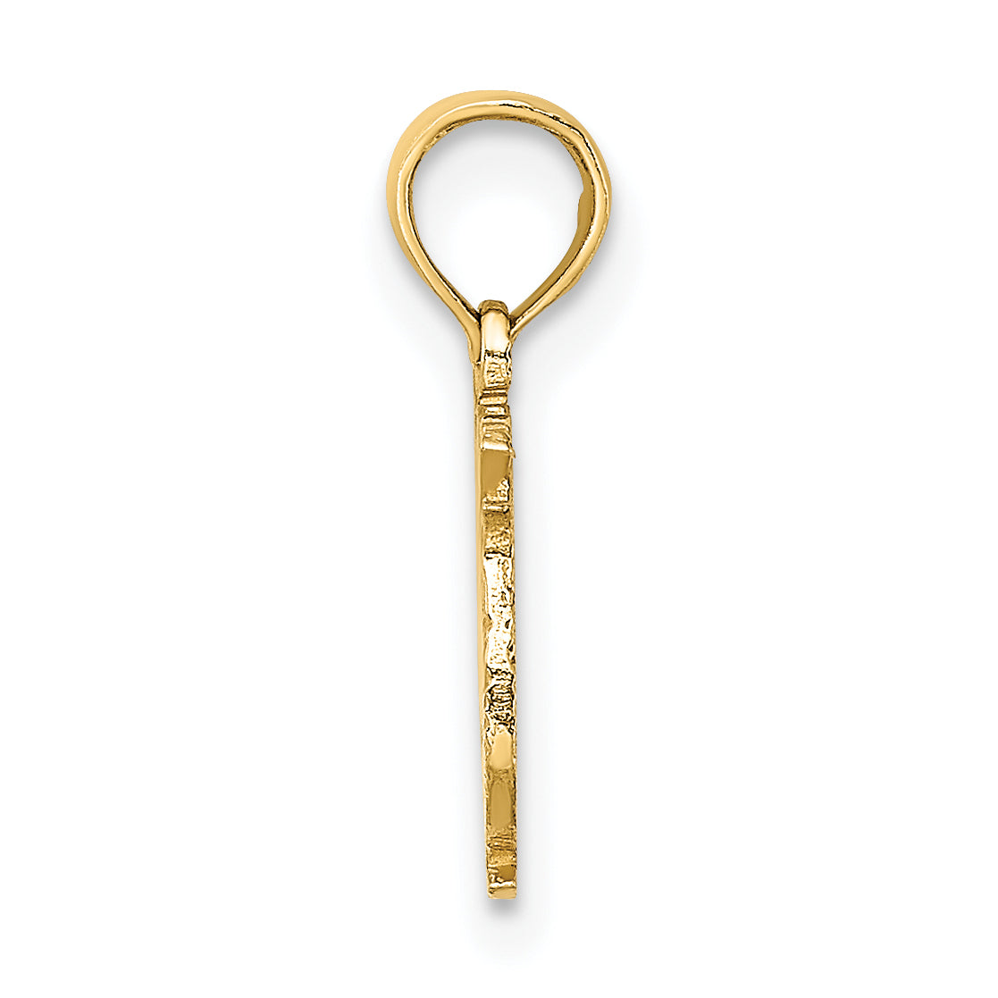 10K 100% PISCES Zodiac Charm Secondary image