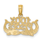 10K 100% PISCES Zodiac Charm