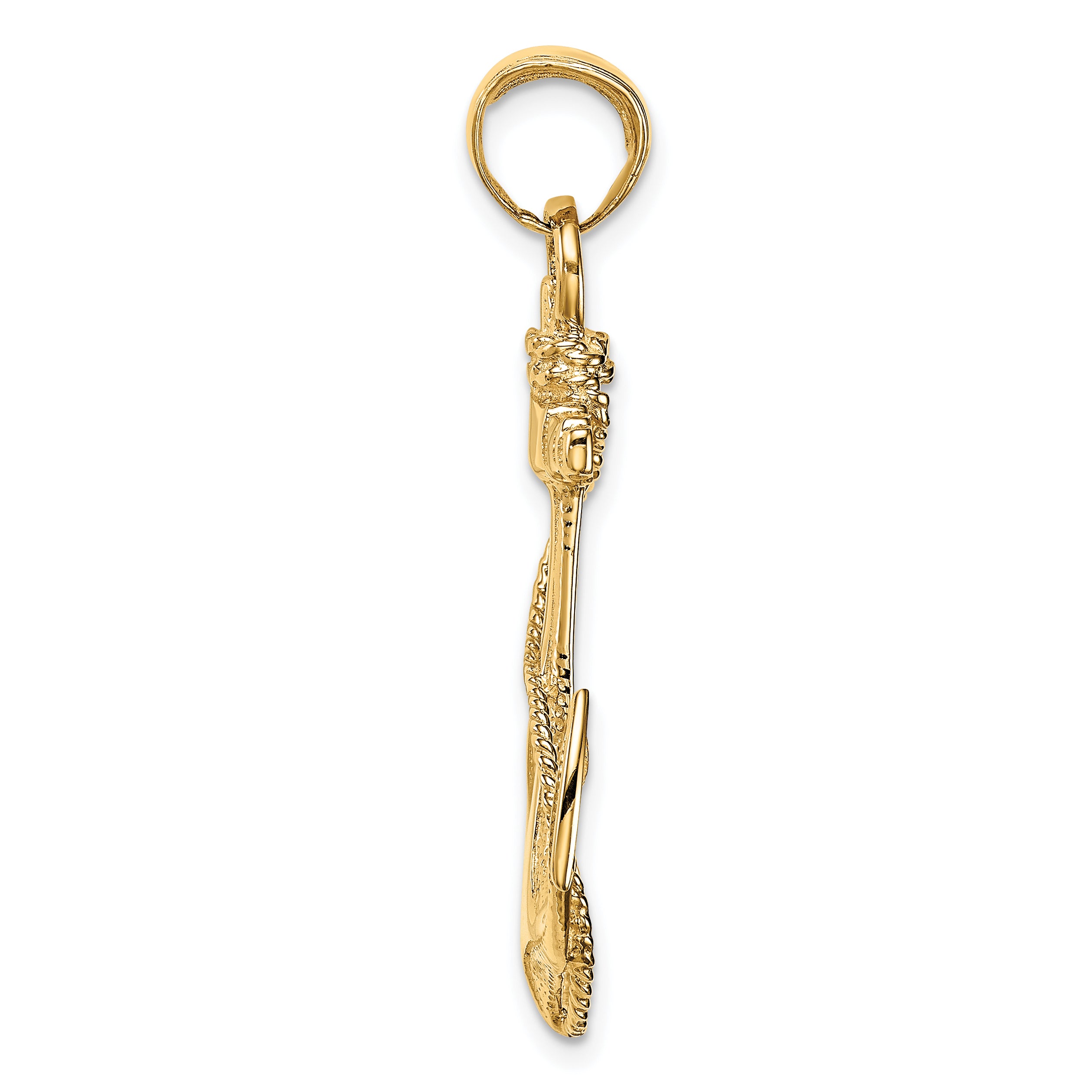 10k 2-D Anchor with Rope Pendant Secondary image