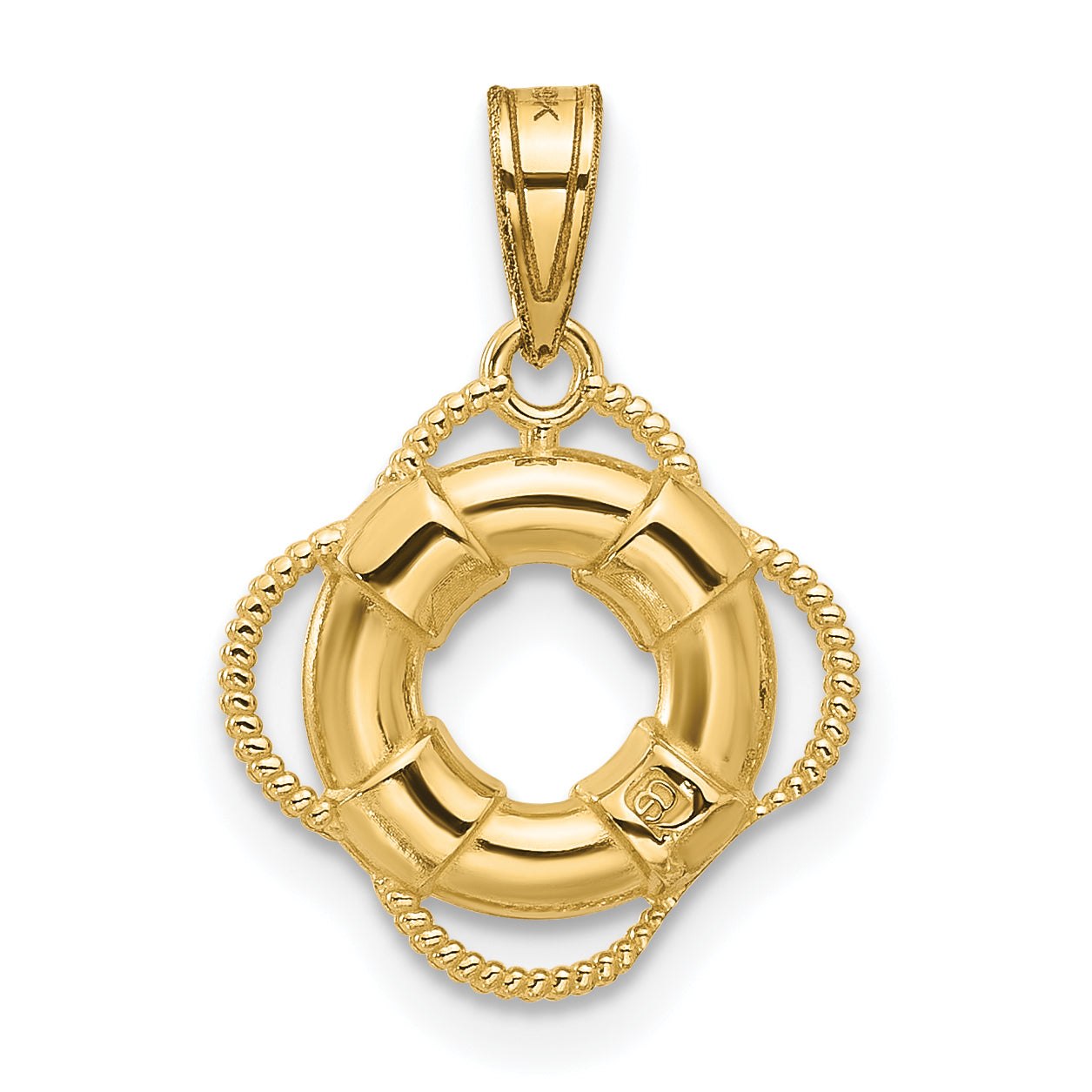 10K Life Preserver Charm