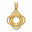 10K None Life Preserver Charm