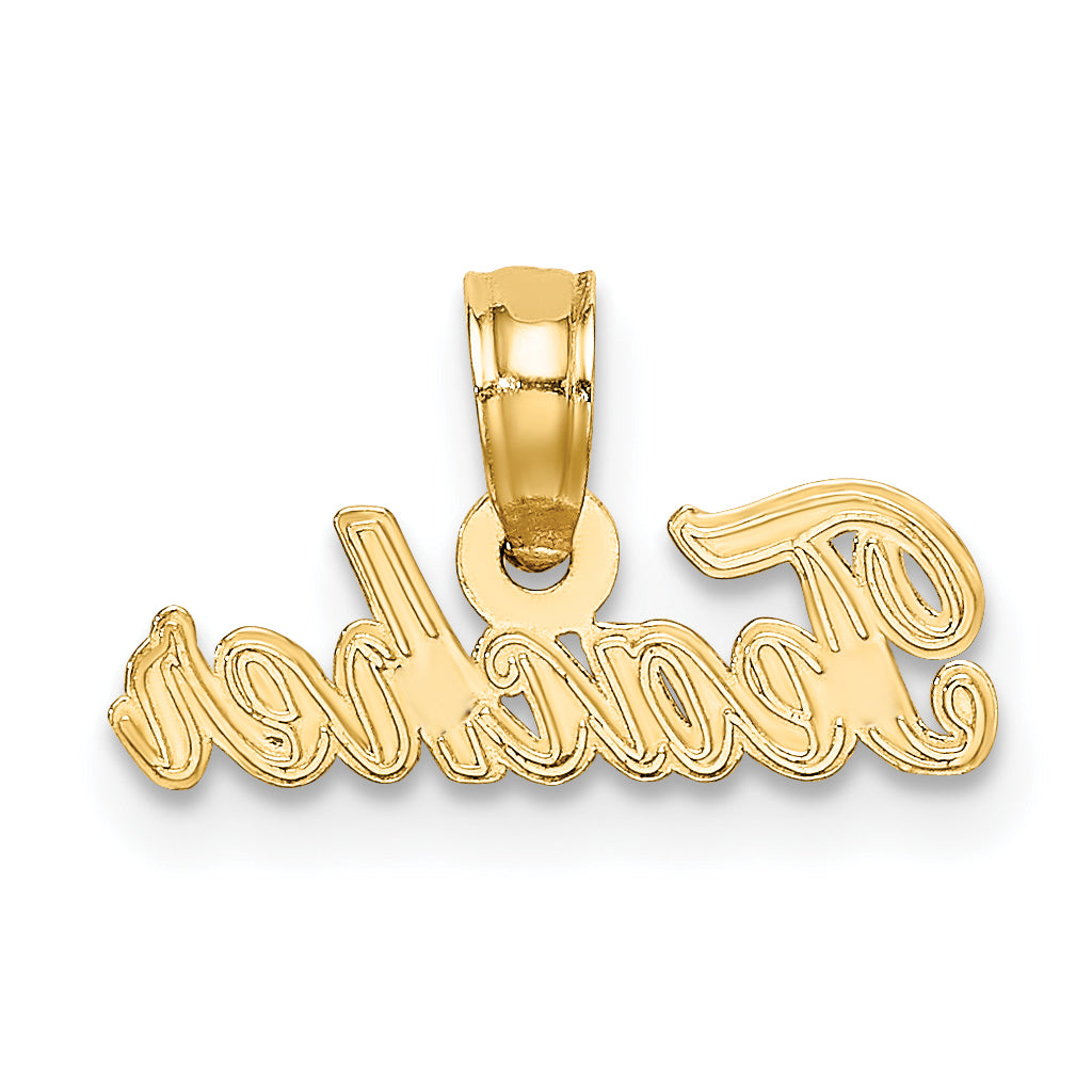 10k TEACHER Charm