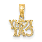 10k I HEART MY CAT Charm