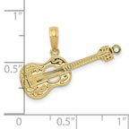 10K Guitar Pendant