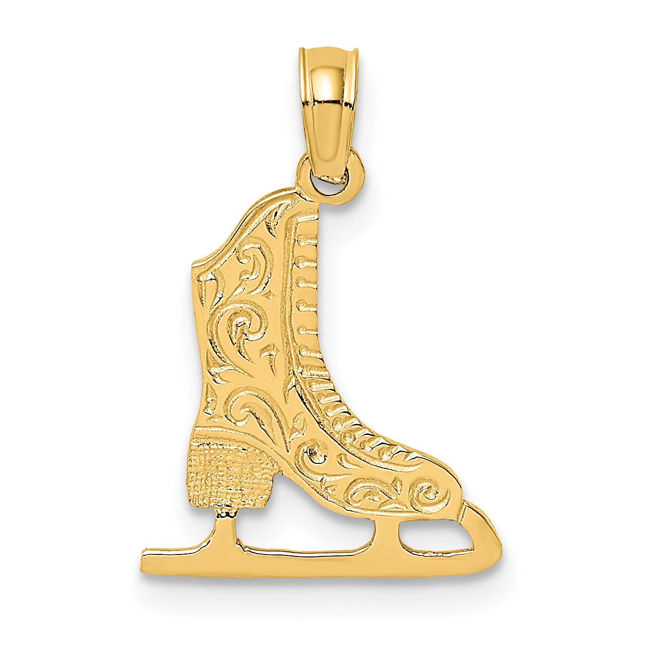 10K Ice Skate Charm Main image