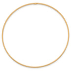 10k 1.5mm Polished Slip-on Bangle Bracelet