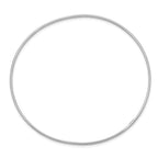 10k White Gold 1.5mm Polished Slip-on Bangle Bracelet