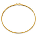 10k Textured Flexible Bangle