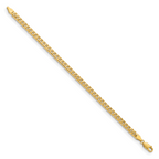 10K None 4.3mm Cuban Chain - view 2
