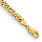 10K None 4.3mm Cuban Chain - 9 in