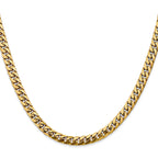 10K 5mm Solid Miami Cuban Chain