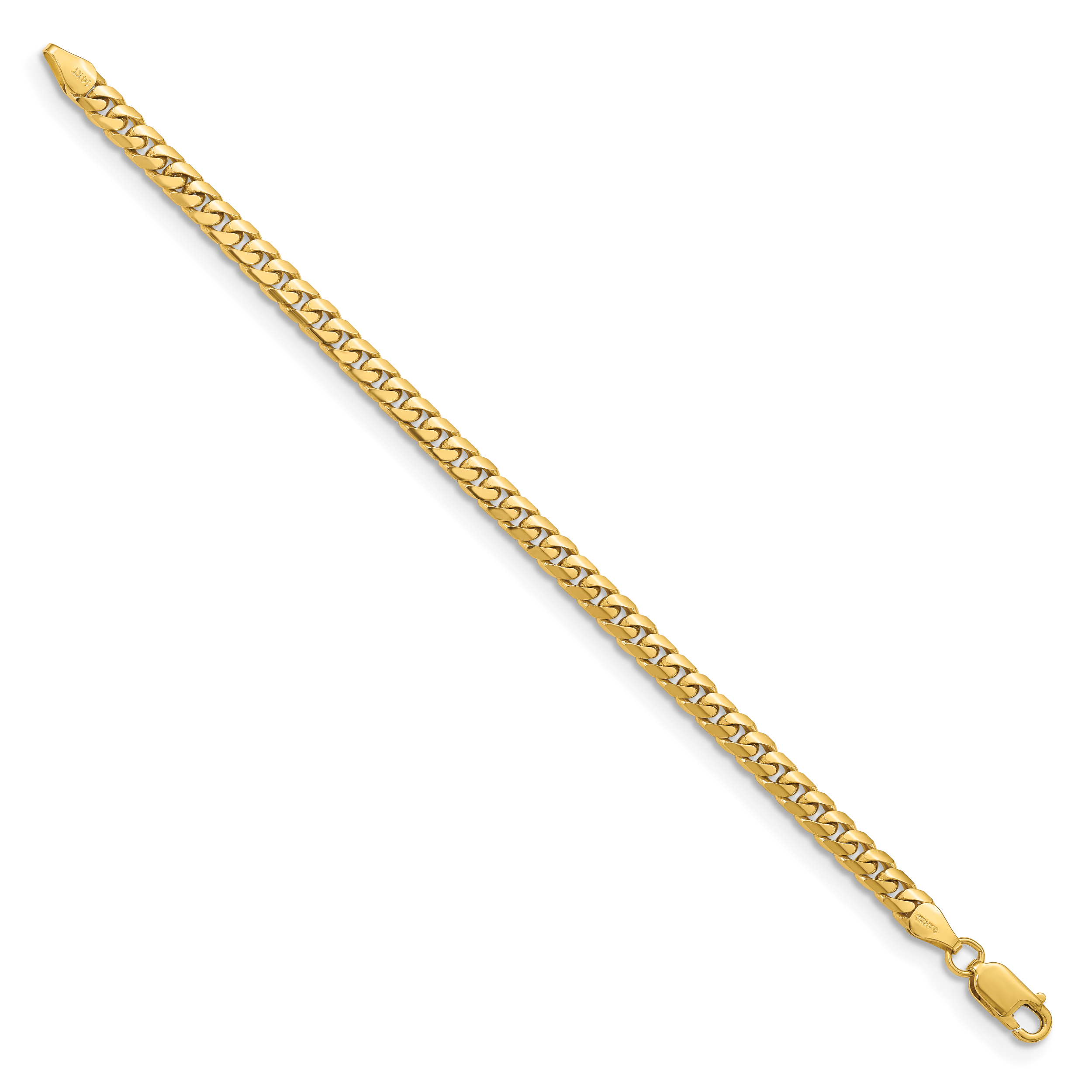 10K 5mm Solid Miami Cuban Chain Secondary image