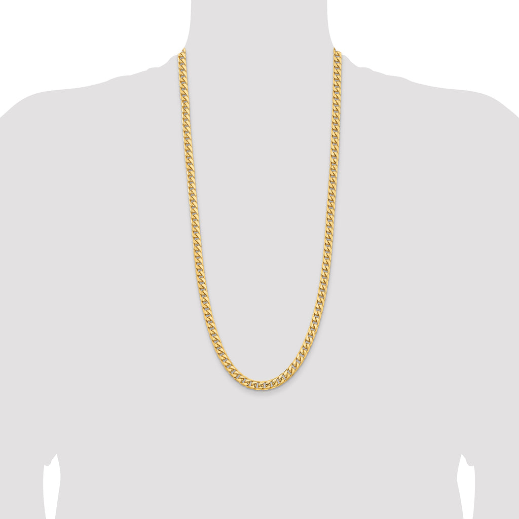 10K 6.75mm Solid Miami Cuban Chain