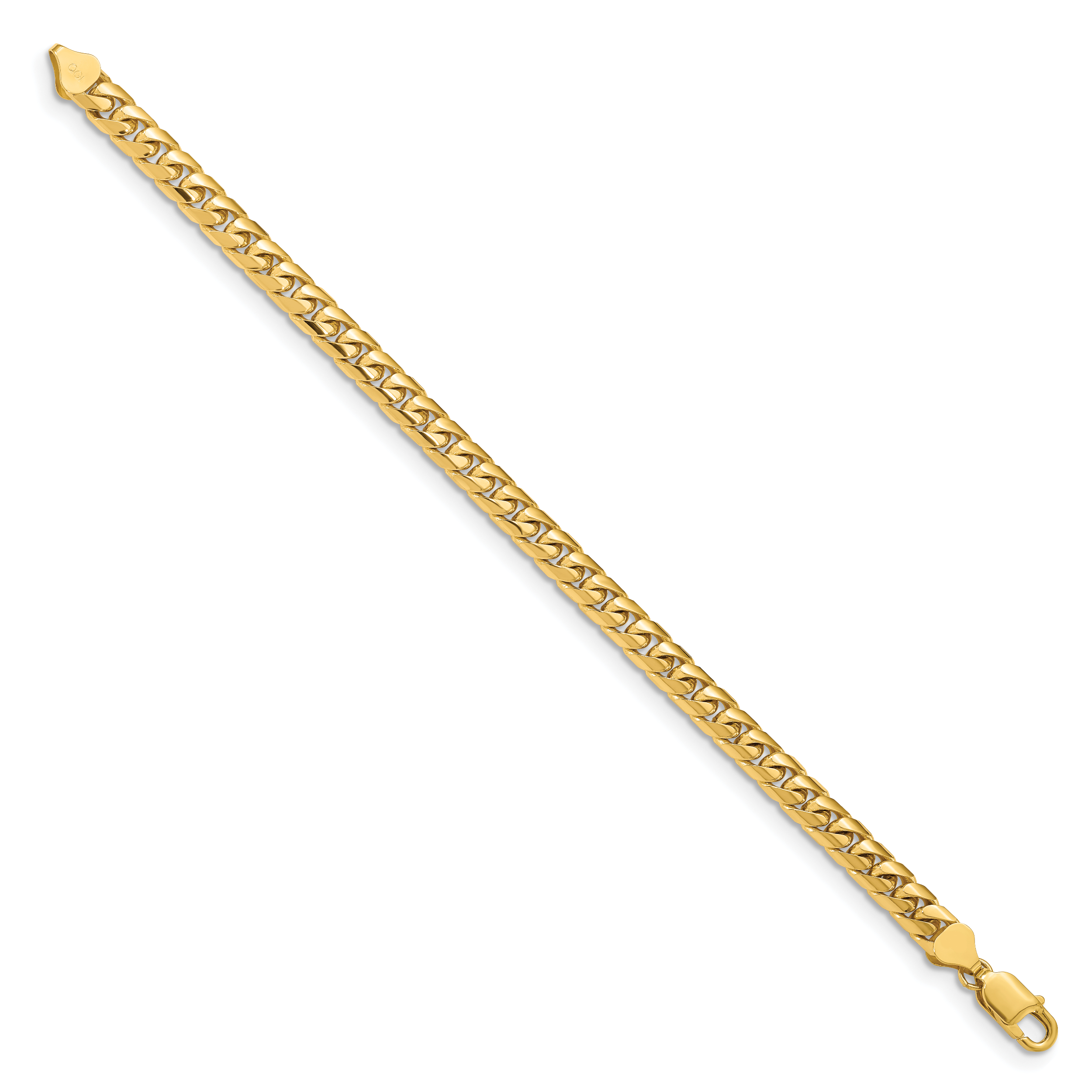 10K 6.75mm Solid Miami Cuban Chain Secondary image
