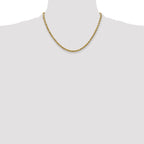10K None 2.5mm Rope Chain Necklace - view 4