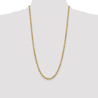 10k 5.5mm Semi-solid D/C Rope Chain