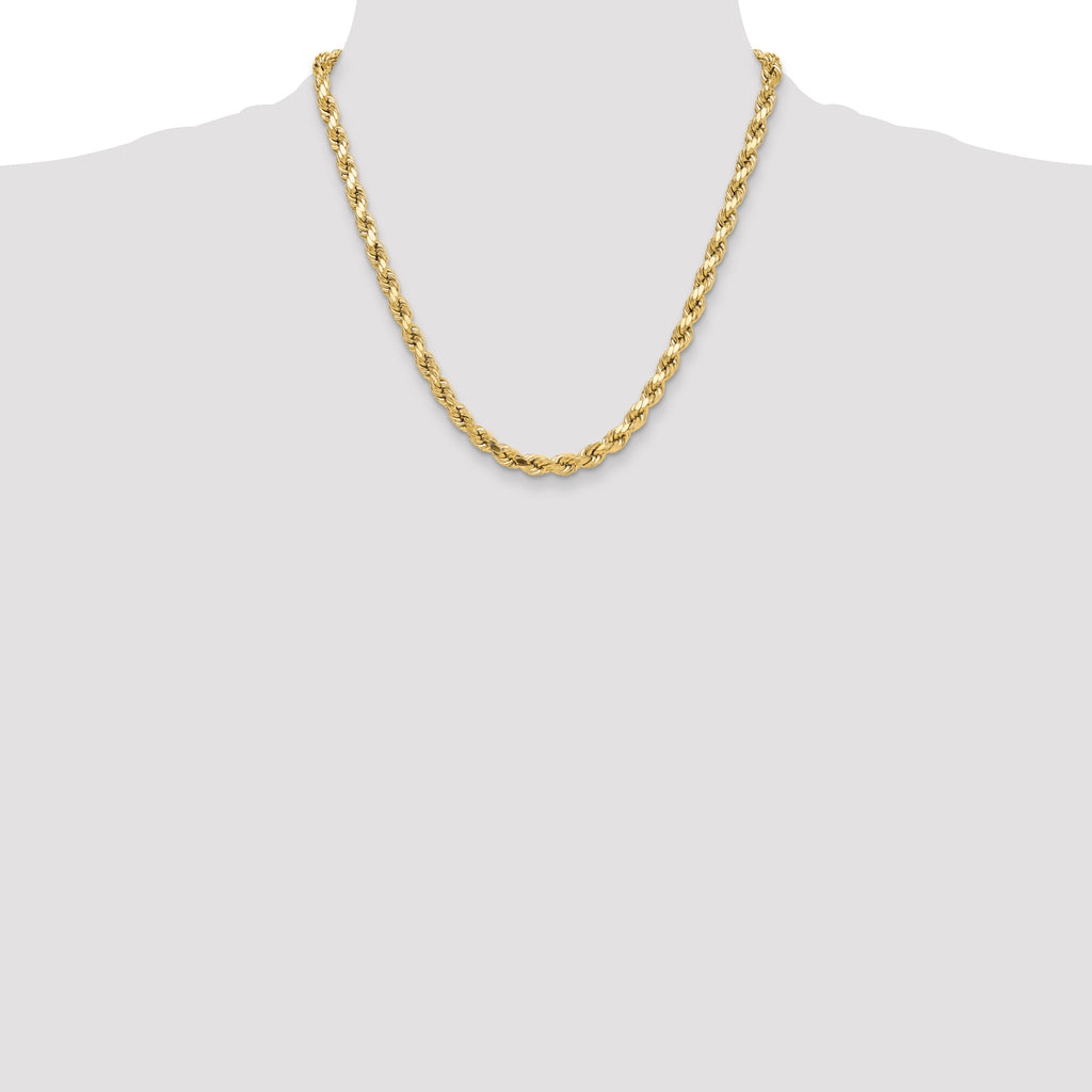 10k 6.5mm Semi-solid D/C Rope Chain