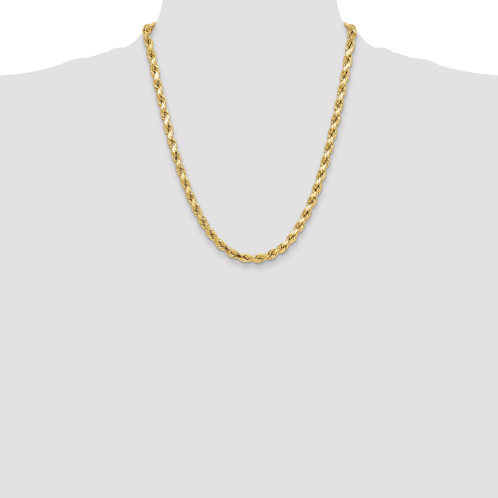 10k 6.5mm Semi-solid D/C Rope Chain