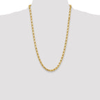 10k 6.5mm Semi-solid D/C Rope Chain