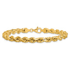 10k 6.5mm Semi-solid D/C Rope Chain