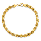 10k 6.5mm Semi-solid D/C Rope Chain