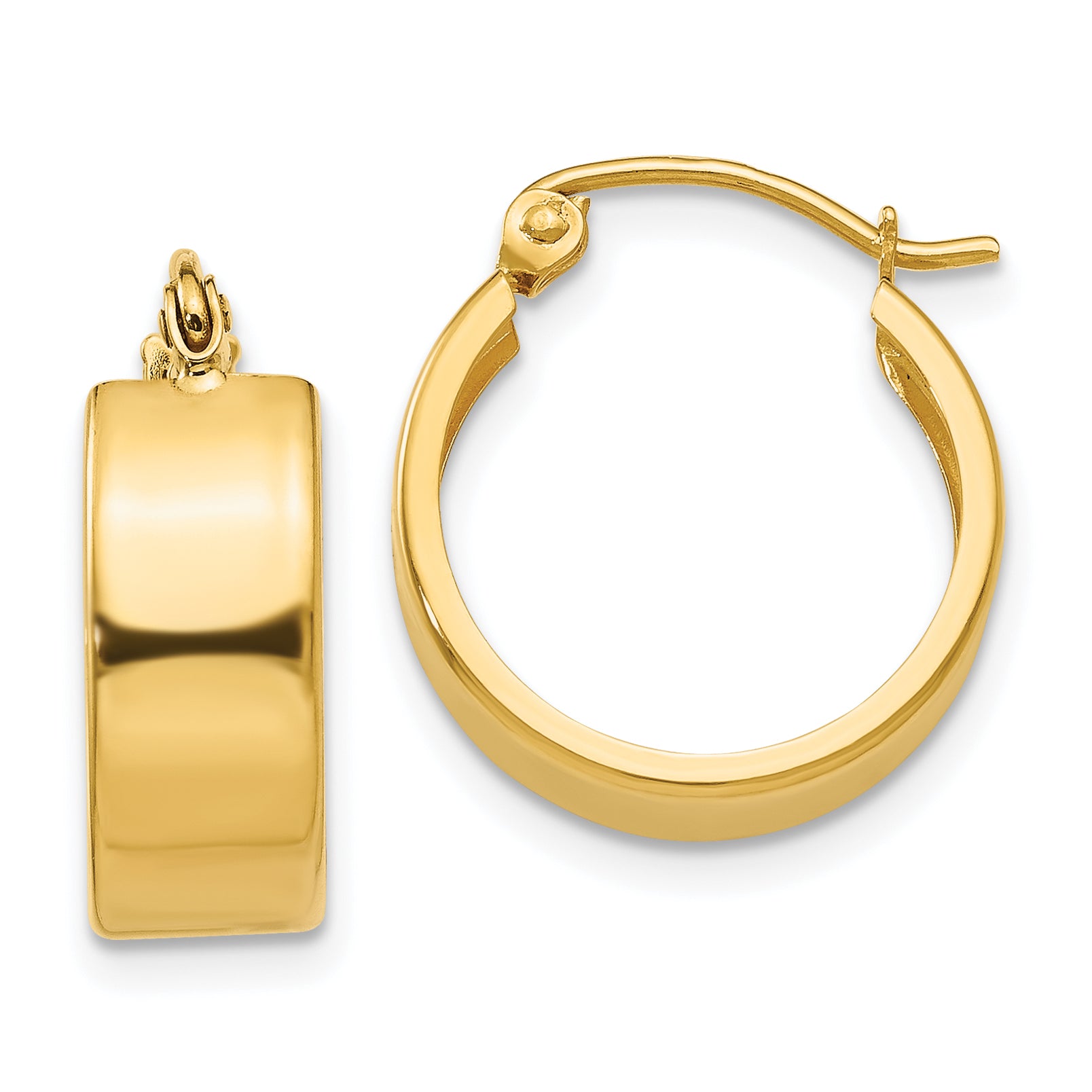 10k Small Hoop Earrings