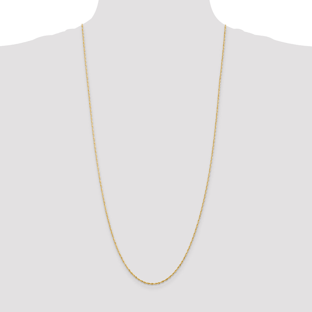 10k 1.5mm Extra-Light D/C Rope Chain