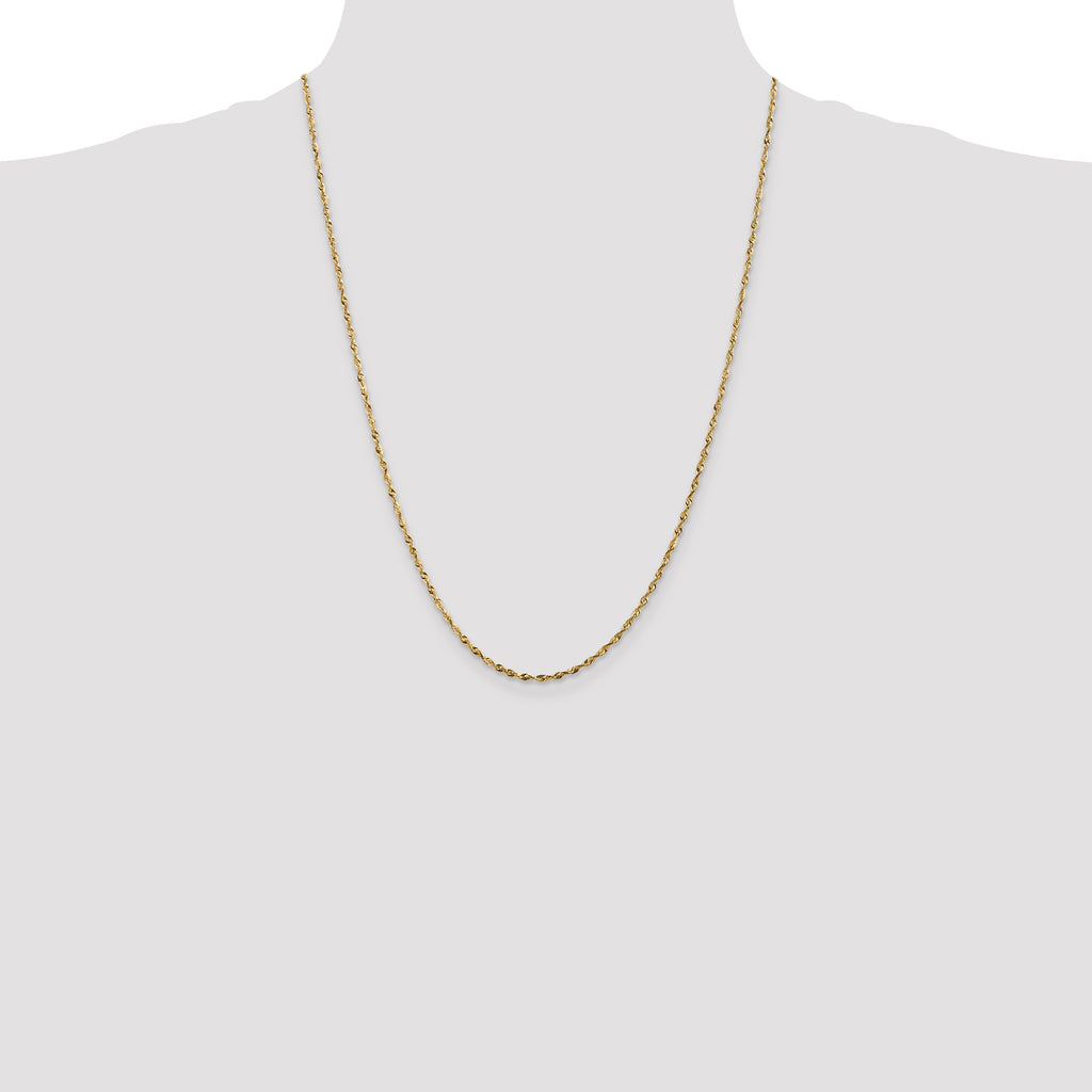 10k 1.8mm Extra-Light D/C Rope Chain