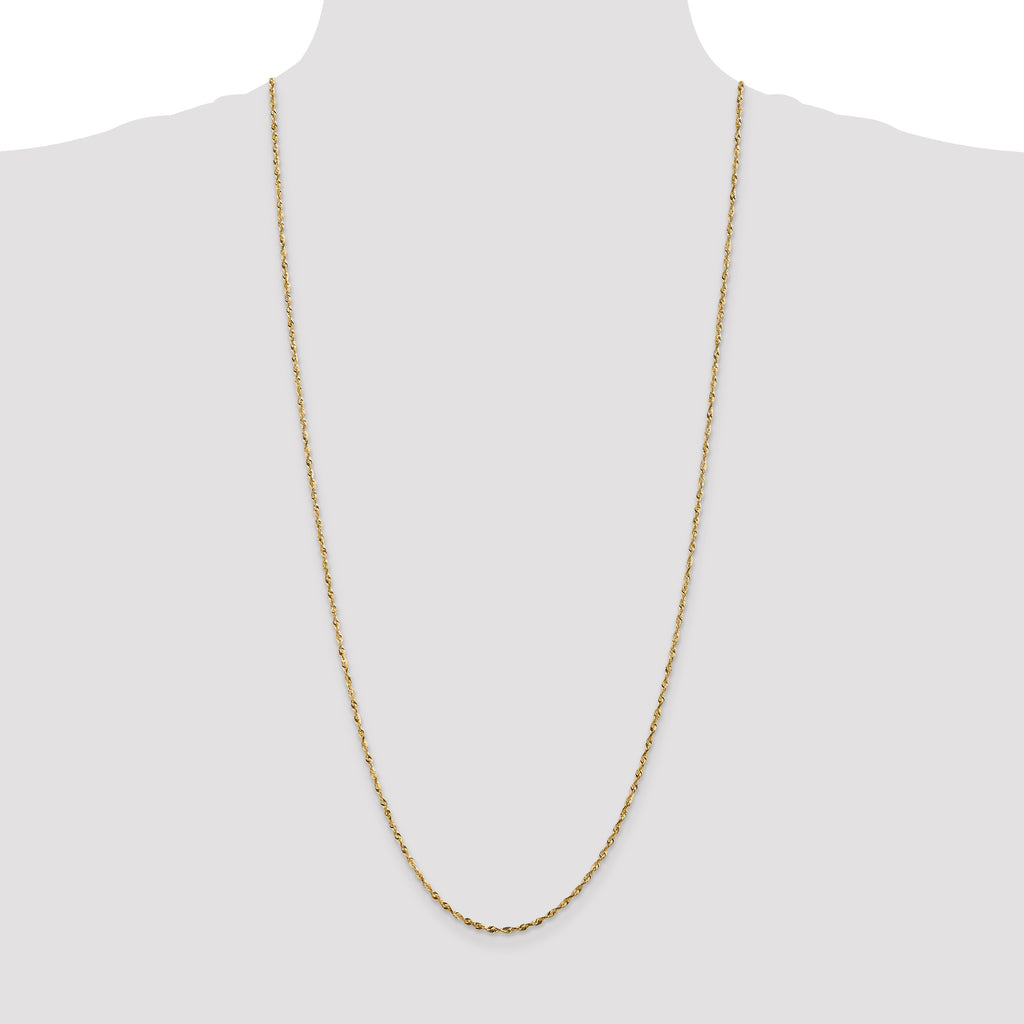 10k 1.8mm Extra-Light D/C Rope Chain