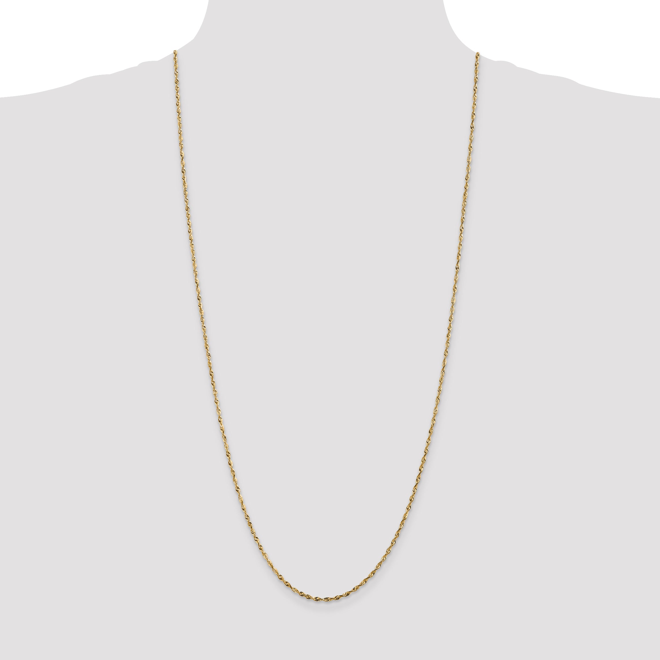 10k 1.8mm Extra-Light D/C Rope Chain