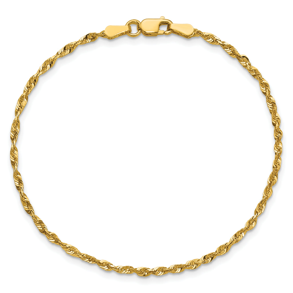 10k 2.0mm Extra-Light D/C Rope Chain