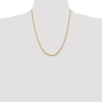 10k 2.25mm Extra-Light D/C Rope Chain