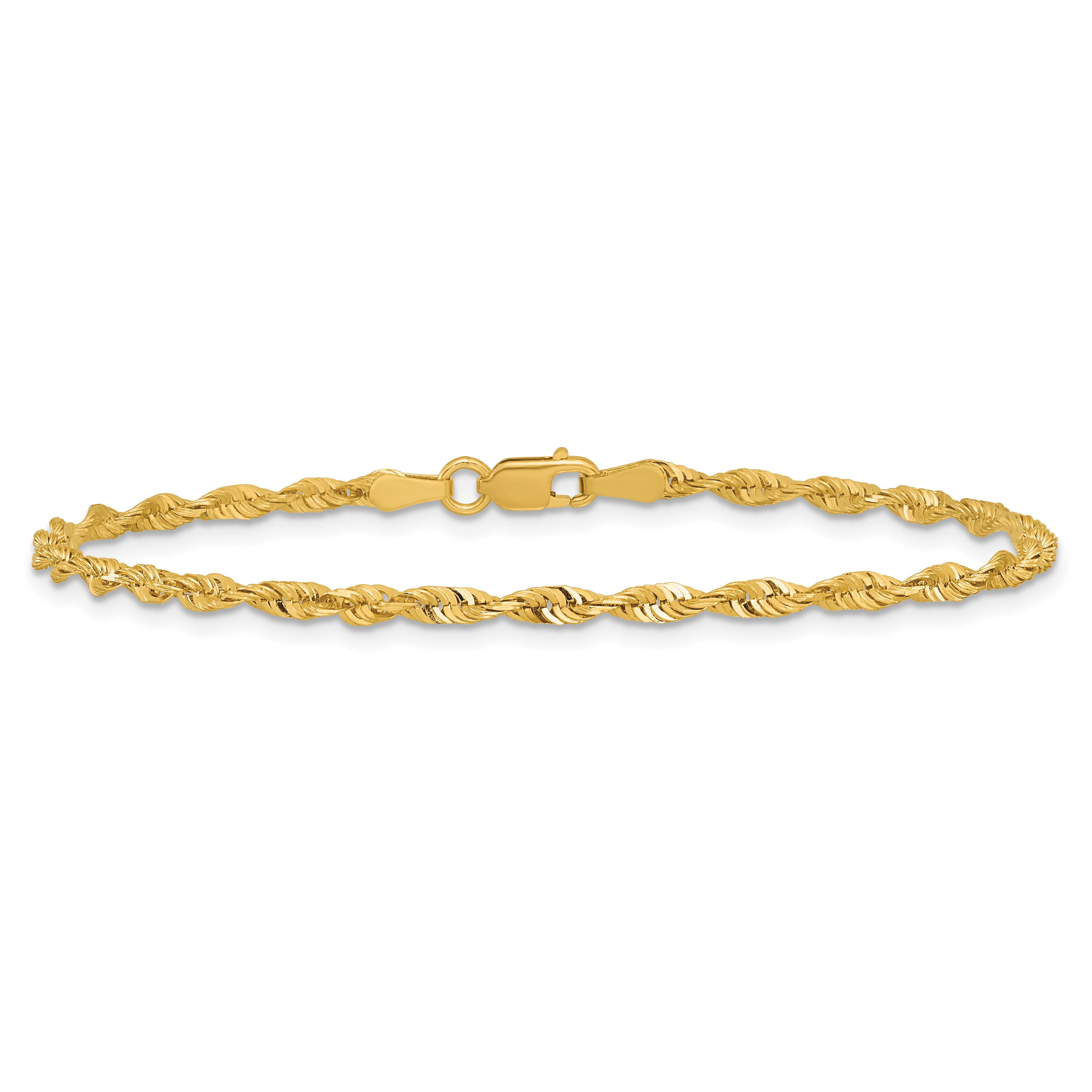 10k 2.50mm Extra-Light D/C Rope Chain