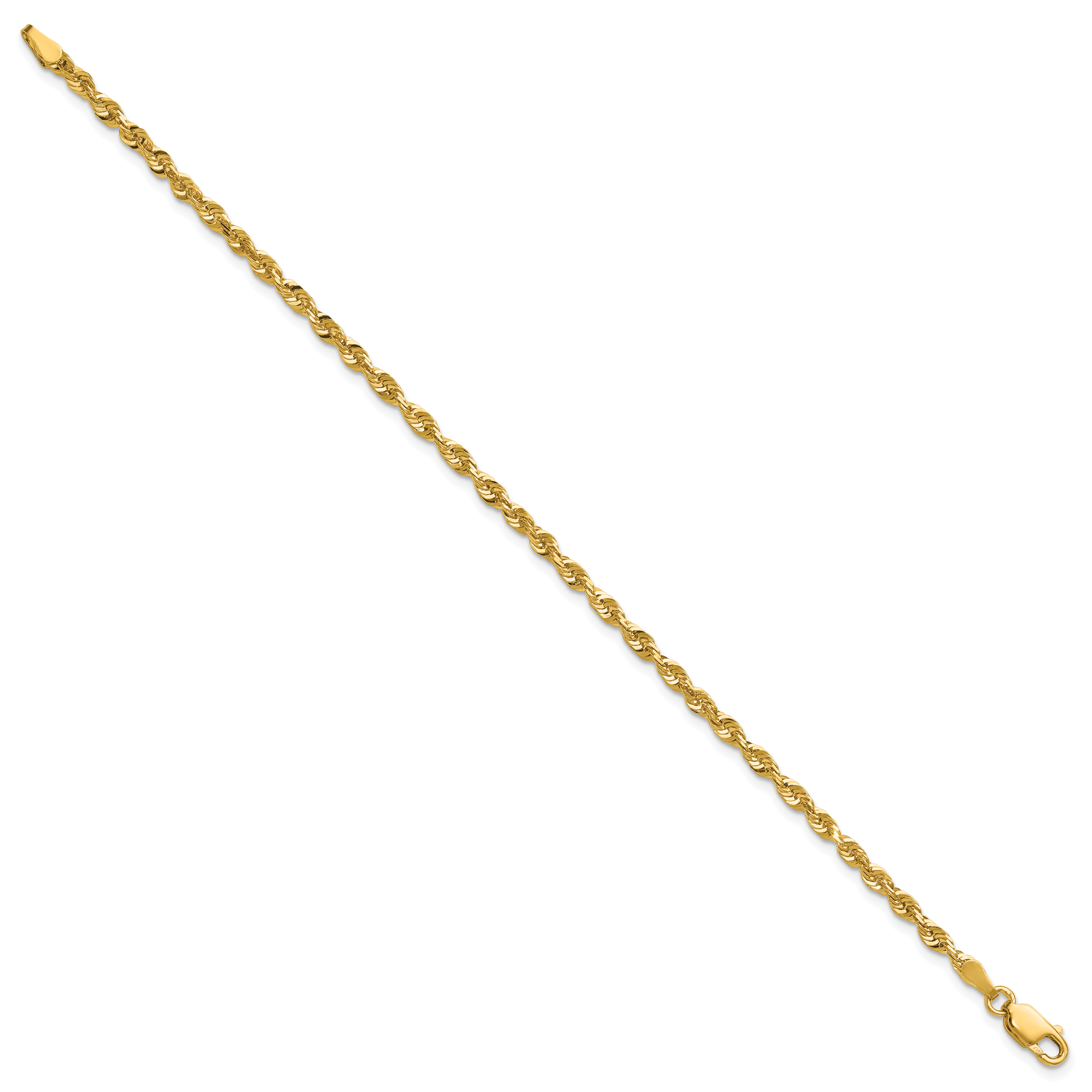 10k 2.75mm Extra-Light D/C Rope Chain Secondary image