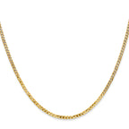 10K None 2.2mm Curb Chain - view 2