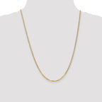 10K None 2.2mm Curb Chain - view 4