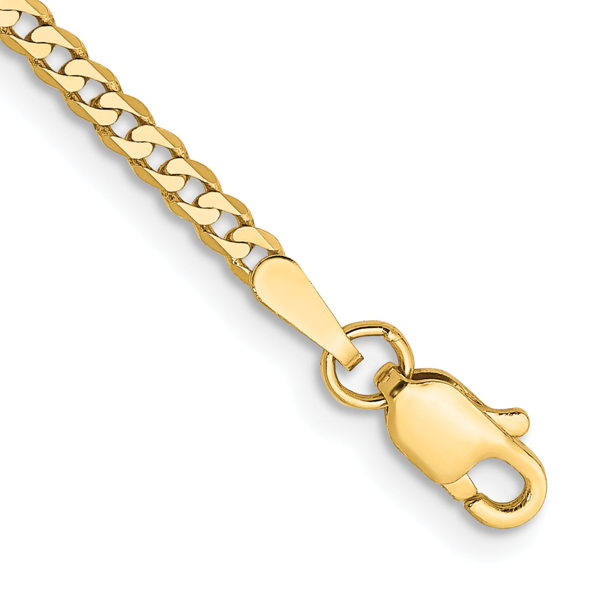10K None 2.2mm Curb Chain - 10 in Main image