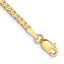 10K None 2.2mm Curb Chain - 10 in