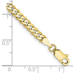 10K None 3.9mm Curb Chain - view 2