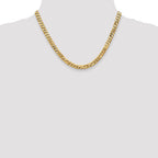 10k 6.25mm Flat Beveled Curb Chain