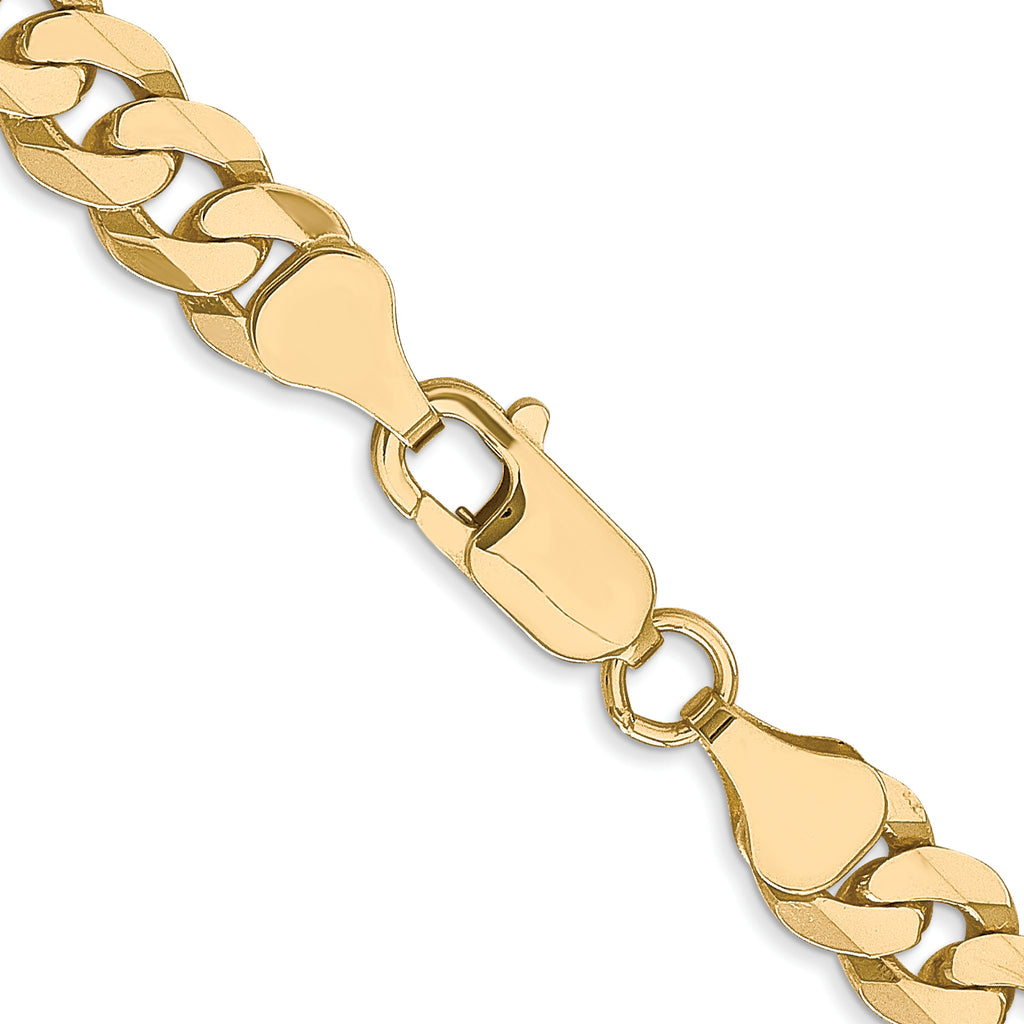 10K None 6.75mm Curb Chain - view 3