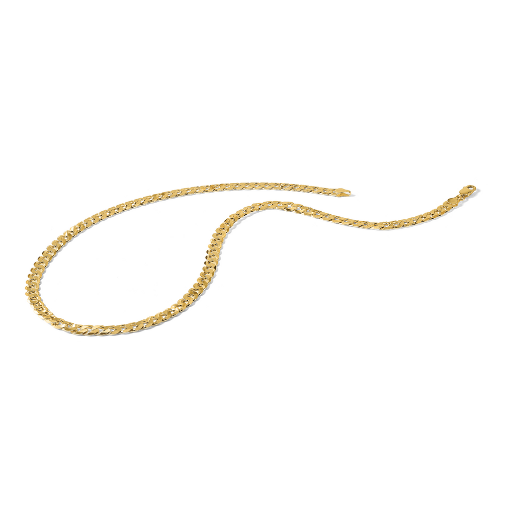 10K None 6.75mm Curb Chain - view 5