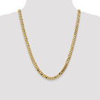 10K None 6.75mm Curb Chain - view 4