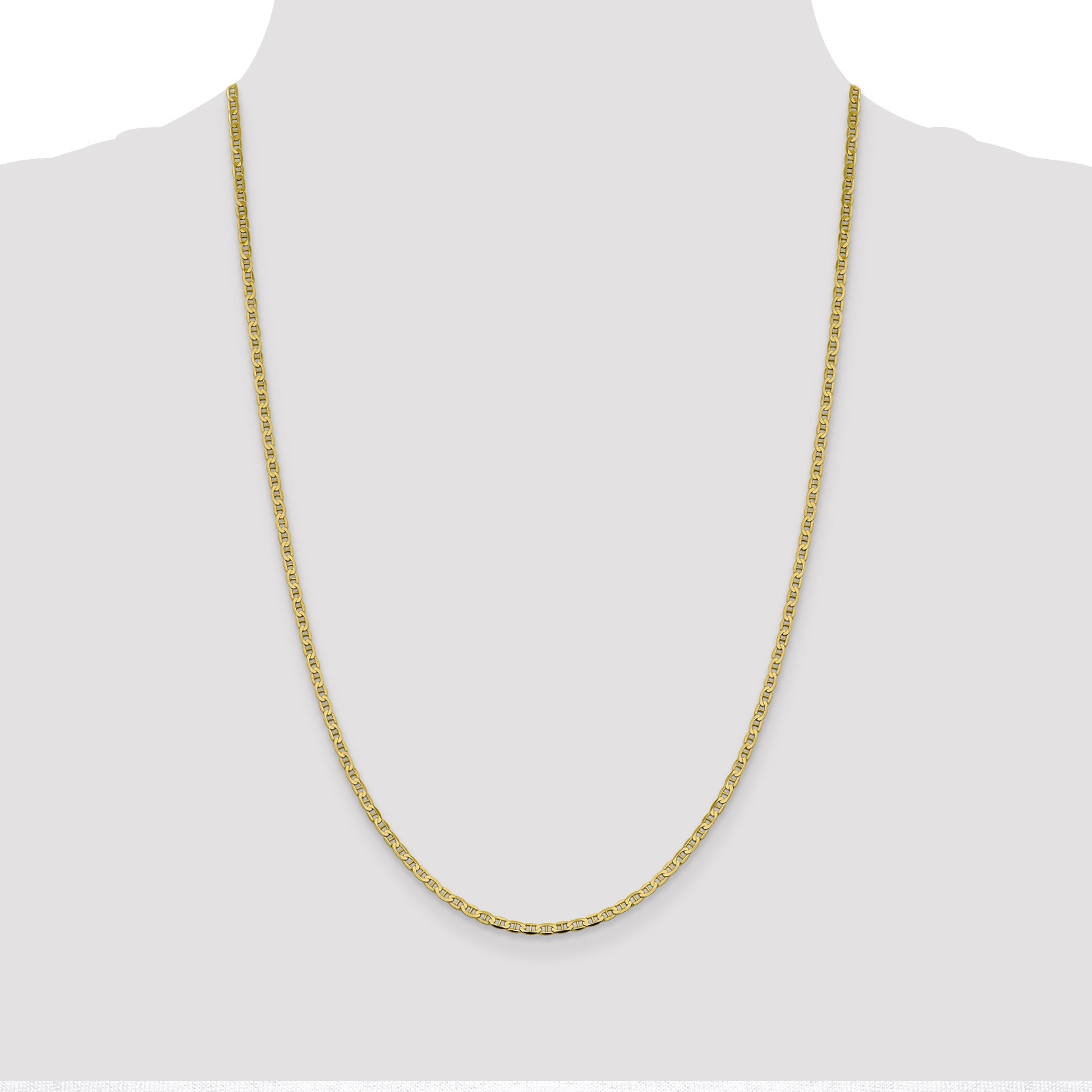 10k 2.4mm Concave Anchor Chain