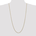 10k 1.75mm Flat Figaro Chain