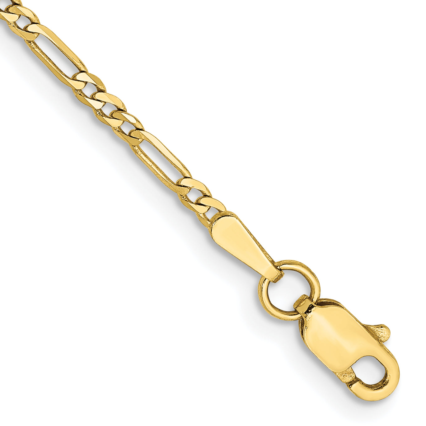 10k 1.75mm Flat Figaro Chain Main image