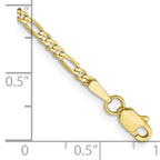 10k 2.2mm Flat Figaro Chain