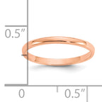 10K Rose Gold Polished Child's Ring