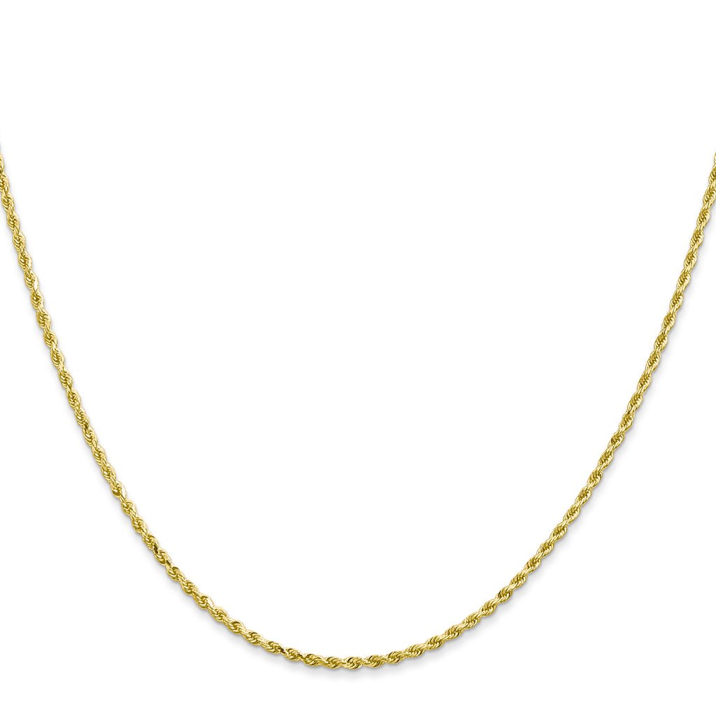 10K None 1.5mm Rope Chain - view 2